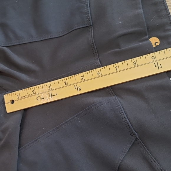 Carhartt Force Fitted Pants Women's sz 4/6 Black Midweight Utility Leggings - Picture 9 of 11